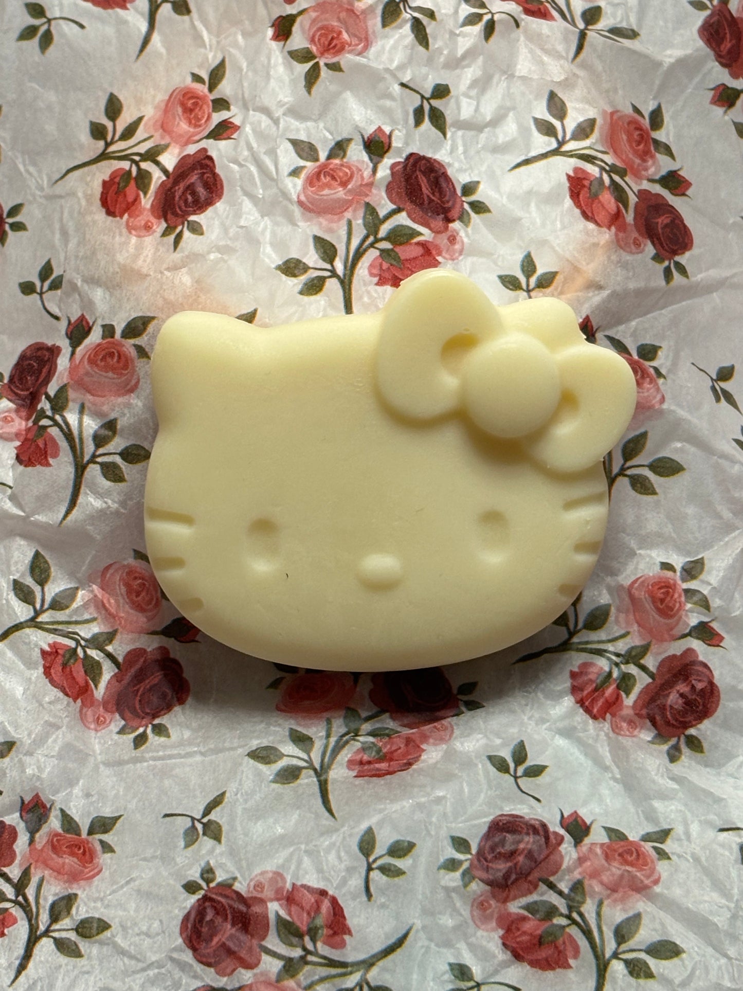 Hello Kitty Kokum Butter Lotion Bar in Rose Gold Decorative Tin Vegan Option