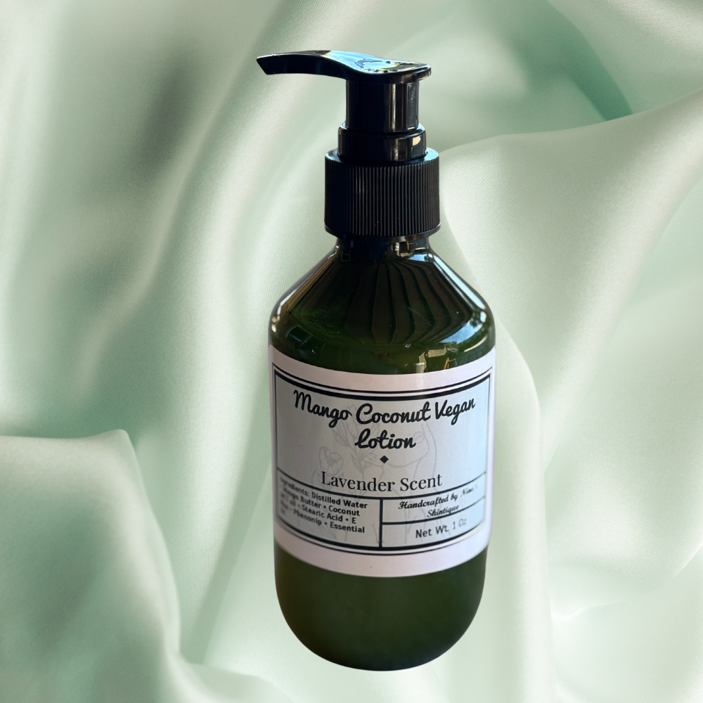 Vegan Mango Butter With MCT Oil Pumpable Lotion 5 OZ (Copy)
