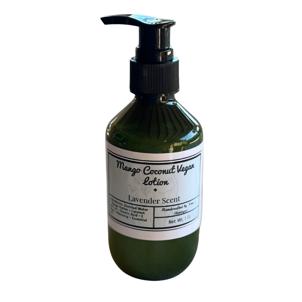 Vegan Mango Butter With MCT Oil Pumpable Lotion 5 OZ (Copy)