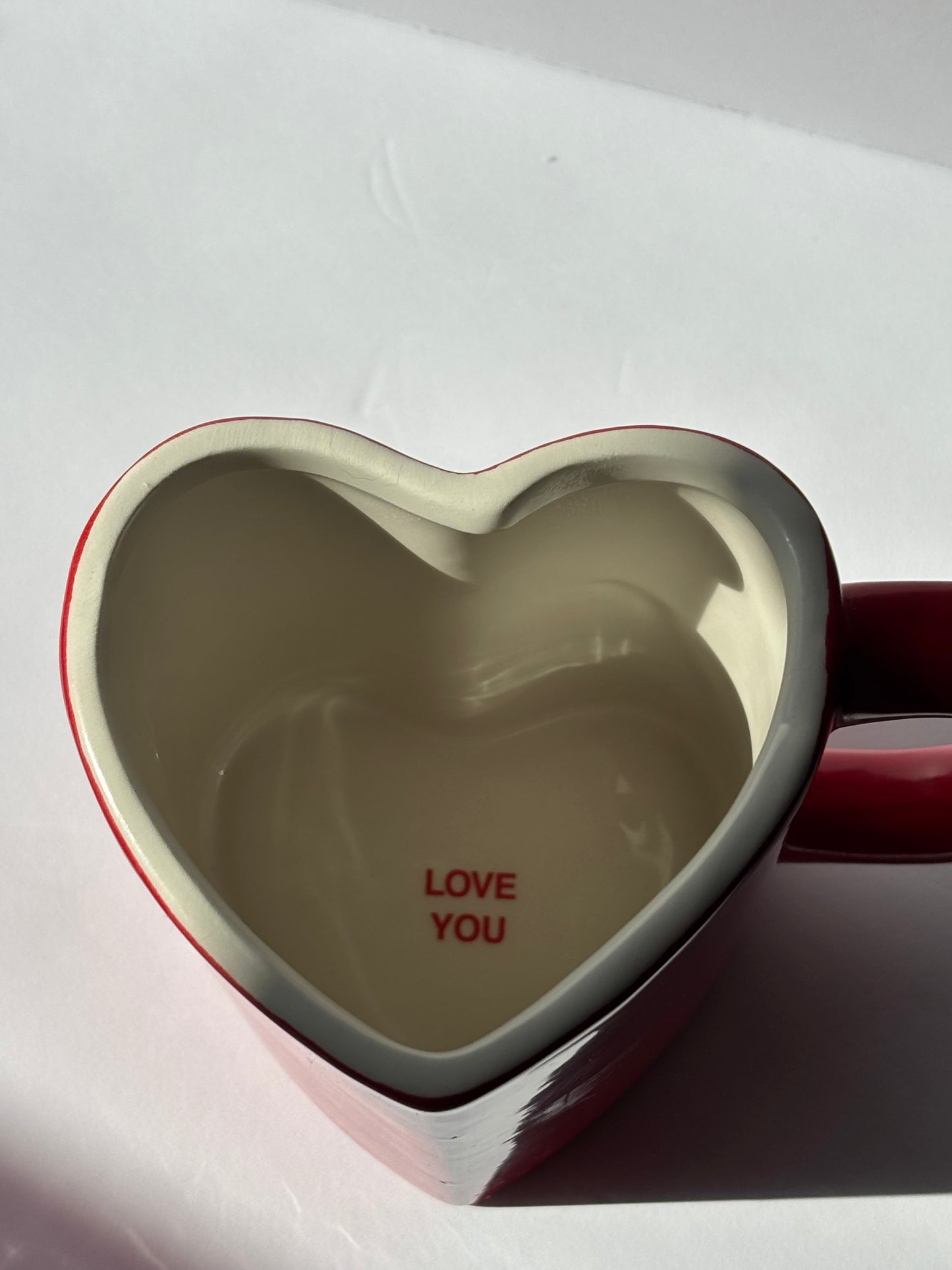 Tallow Lotion Candle in a Heart Shaped Mug